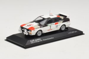 Audi Quattro #7 M. Mouton / F. Pons Pikes Peak International Hill Climb 1984 Minichamps 1:43 AUDI014 Kov – obrázek 2 z 4