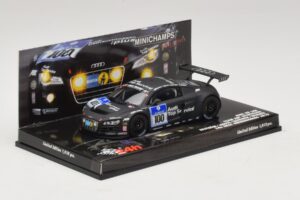Audi R8 LMS GT3 #100 M. Ekstrom / O. Jarvis Abt Sportsline 24 Hours of Nurburgring 2010 Minichamps 1:43 437101900 Kov – obrázek 2 z 5