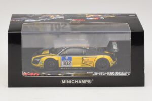 Audi R8 LMS GT3 #102 H-J. Stuck / H. Heyer Black Falcon 24 Hours of Nurburgring 2010 Minichamps 1:43 437101912 Kov – obrázek 5 z 5