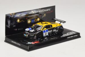 Audi R8 LMS GT3 #2 24 Hours of Nurburgring 2010 Minichamps 1:43 437101902 Kov – obrázek 2 z 5