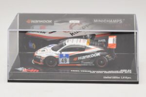 Audi R8 LMS GT3 #49 Krebs / Vogler Hankook 24 Hours of Nurburgring 2010 Minichamps 1:43 437101949 Kov – obrázek 4 z 5