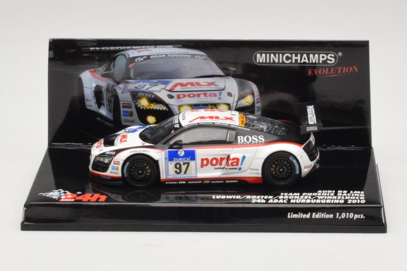 Audi R8 LMS GT3 #97 Phoenix Racing 24 Hours of Nurburgring 2010 Minichamps 1:43 437101997 Kov
