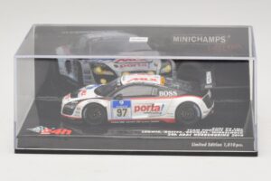 Audi R8 LMS GT3 #97 Phoenix Racing 24 Hours of Nurburgring 2010 Minichamps 1:43 437101997 Kov – obrázek 4 z 5