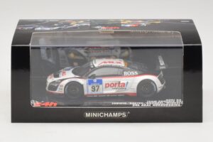 Audi R8 LMS GT3 #97 Phoenix Racing 24 Hours of Nurburgring 2010 Minichamps 1:43 437101997 Kov – obrázek 5 z 5