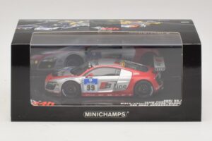 Audi R8 LMS GT3 #99 F. Biela / M. Fassler Phoenix Racing 24 Hours of Nurburgring 2010 Minichamps 1:43 437101999 Kov – obrázek 5 z 5