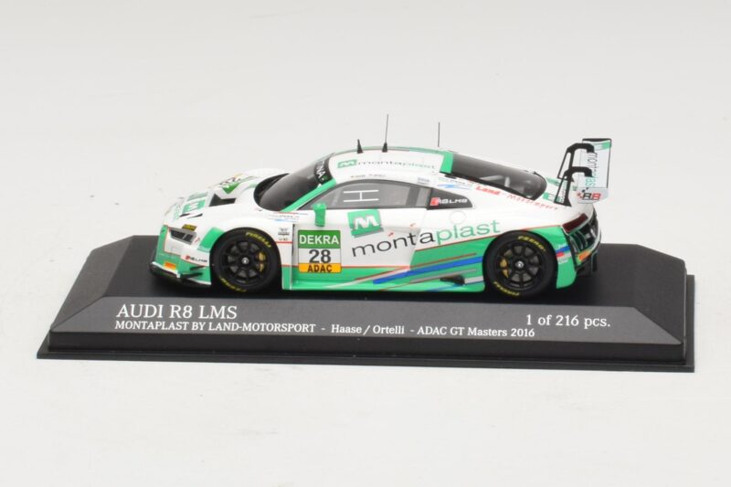 Audi R8 LMS Montaplast By Land-Motorsport #28 C. Haase / S. Ortelli ADAC GT Masters 2016 Minichamps 1:43 Audi R8 LMS Montaplast By Land-Motorsport #28 C. Haase / S. Ortelli ADAC GT Masters 2016 Minichamps 1:43 437161198 Kov