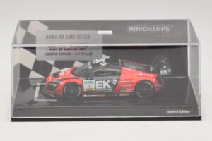 Audi R8 LMS Ultra #1 EK S. Asch / Stoll ADAC GT Masters 2013 Minichamps 1:43 437130101 Kov – obrázek 4 z 5
