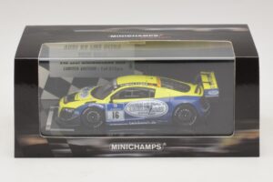 Audi R8 LMS Ultra #16 Busch 24 Hours of Nurburgring 2013 Minichamps 1:43 437130116 Kov – obrázek 5 z 5
