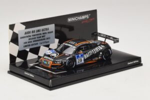 Audi R8 LMS Ultra #29 Team WRT Sandstorm L. Vanthoor 24 Hours of Nurburgring 2013 Minichamps 1:43 437130129 Kov – obrázek 2 z 5