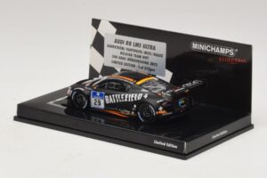 Audi R8 LMS Ultra #29 Team WRT Sandstorm L. Vanthoor 24 Hours of Nurburgring 2013 Minichamps 1:43 437130129 Kov – obrázek 3 z 5