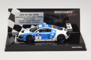 Audi R8 LMS Ultra #4 Phoenix Racing Ammermuller / H-J. Stuck 24 Hours of Nurburgring 2013 Minichamps 1:43 437131304 Kov