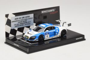 Audi R8 LMS Ultra #4 Phoenix Racing Ammermuller / H-J. Stuck 24 Hours of Nurburgring 2013 Minichamps 1:43 437131304 Kov – obrázek 2 z 5