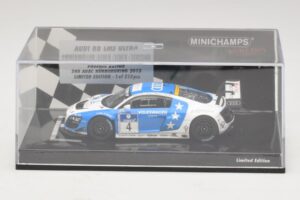 Audi R8 LMS Ultra #4 Phoenix Racing Ammermuller / H-J. Stuck 24 Hours of Nurburgring 2013 Minichamps 1:43 437131304 Kov – obrázek 4 z 5