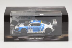 Audi R8 LMS Ultra #4 Phoenix Racing Ammermuller / H-J. Stuck 24 Hours of Nurburgring 2013 Minichamps 1:43 437131304 Kov – obrázek 5 z 5