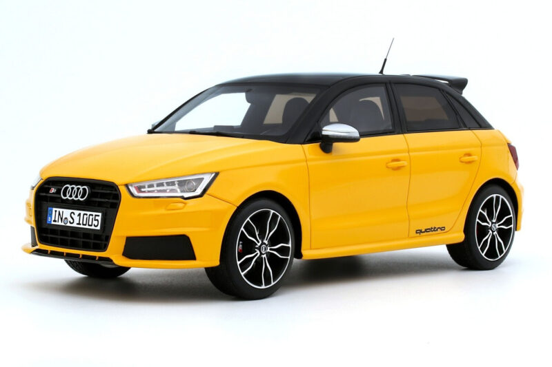 Audi S1 8X Sportback Vegas Yellow Otto 1:18 OT1246 Pryskyřice