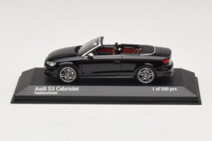 Audi S3 8P Kabriolet Černý Minichamps 1:43 437013030 Kov