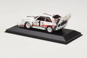 Audi Sport Quattro S1 #1 W. Rohrl Pikes Peak International Hill Climb Winner Record 1987 Minichamps 1:43 410871201 Kov – obrázek 3 z 4