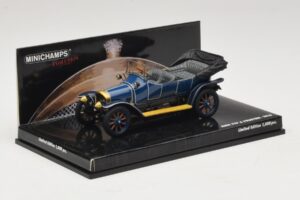 Audi Typ A Phaeton Modrý Minichamps 1:43 437019031 Kov – obrázek 2 z 5