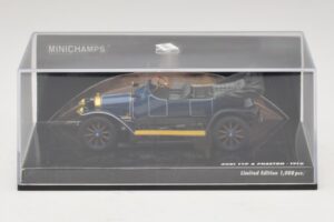 Audi Typ A Phaeton Modrý Minichamps 1:43 437019031 Kov – obrázek 4 z 5