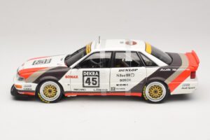 Audi V8 Quattro DTM #45 F. Biela Team AZR 1991 Minichamps 1:18 100911045 Kov – obrázek 4 z 8