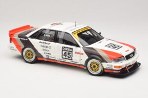 Audi V8 Quattro DTM #45 F. Biela Team AZR 1991 Minichamps 1:18 100911045 Kov – obrázek 6 z 8