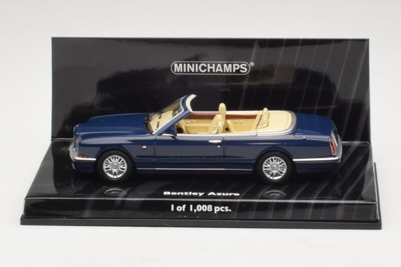 Bentley Azure Modrá Minichamps 1:43 Bentley Azure Modrá Minichamps 1:43 436139931 Kov