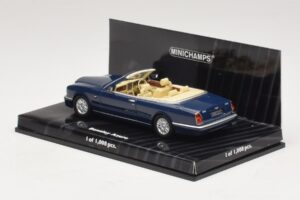 Bentley Azure Modrá Minichamps 1:43 436139931 Kov – obrázek 3 z 4