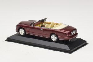 Bentley Azure Červená Metalíza Minichamps 1:43 436139560 Kov – obrázek 3 z 4