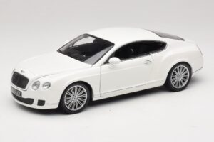 Bentley Continental GT Bílý Náhradní Krabice Minichamps 1:18 100139621-R1 Kov
