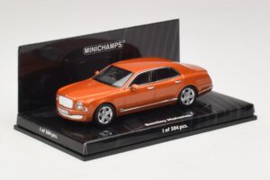 Bentley Mulsanne Oranžová Metalíza Minichamps 1:43 436139902 Kov – obrázek 2 z 4
