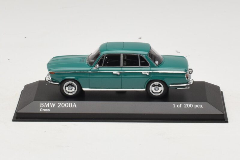 BMW 2000A Zelená Minichamps 1:43 BMW 2000A Zelená Minichamps 1:43 437023001 Kov