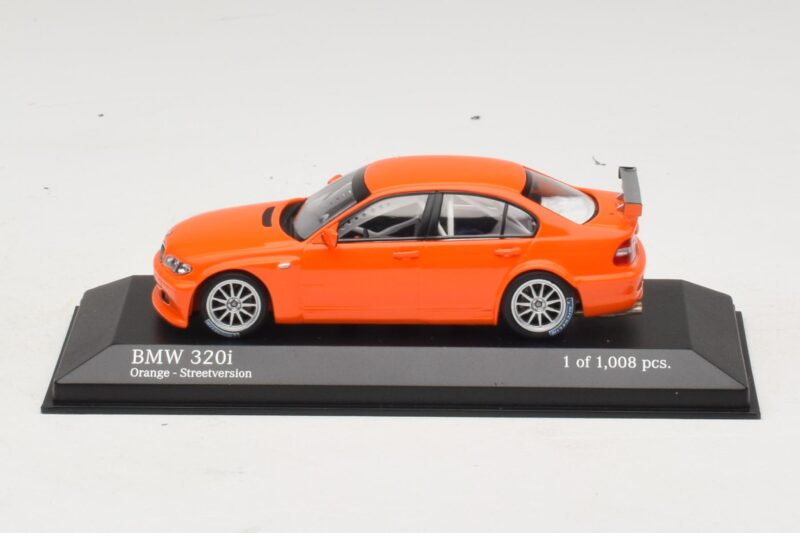 BMW 320i E46 Silniční Verze Oranžový Minichamps 1:43 400052400 Kov