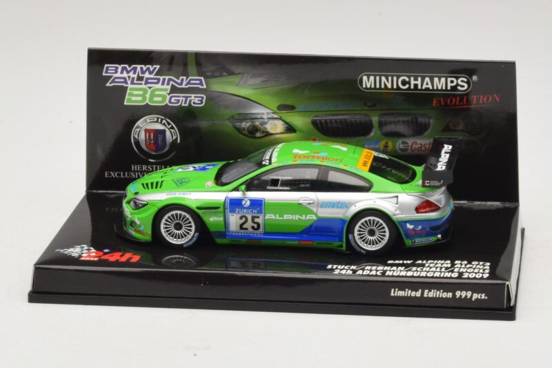 BMW Alpina B6 GT3 #25 24 Hours of Nürburgring 2009 Minichamps 1:43 BMW Alpina B6 GT3 #25 24 Hours of Nürburgring 2009 Minichamps 1:43 437092625 Kov