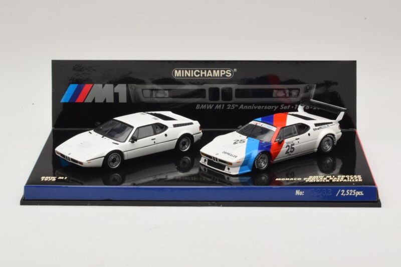 BMW M1 Sada K 25. Výročí Minichamps 1:43 402025025 Kov