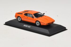 BMW M1 Oranžová Maxichamps 1:43 940025020 Kov – obrázek 3 z 4