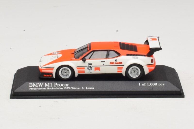 BMW M1 Procar #5 N. Lauda Procar Series 1979 Minichamps 1:43 430792595 Kov