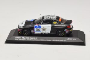 BMW M235i Ring Police Team #306 Carlsson 24 Hours of Nurburgring 2014 Minichamps 1:43 437142406 Kov