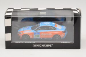 BMW M235i Team Adrenalin #308 Fischer / Zils 24 Hours of Nurburgring 2014 Minichamps 1:43 437142408 Kov – obrázek 4 z 4