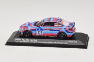 BMW M235i Team BMW Motorsport #235 Bovigdon 24 Hours of Nurburgring 2014 Minichamps 1:43 437142435 Kov