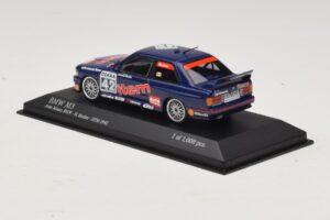 BMW M3 E30 Auto Maas #42 Becker DTM 1992 Minichamps 1:43 430922042 Kov – obrázek 3 z 4