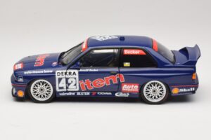 BMW M3 E30 Auto Maass #42 H. Becker DTM 1992 Minichamps 1:18 180922042 Kov – obrázek 4 z 8