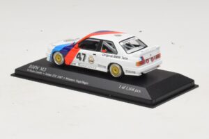 BMW M3 E30 M-Team Linder #47 Vogt / Herger Winners ETC Zolder 1987 Minichamps 1:43 430872047 Kov – obrázek 3 z 4