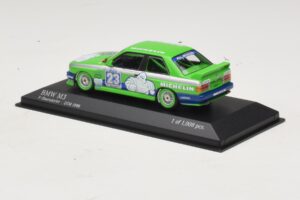 BMW M3 E30 Michelin #23 C. Oberndorfer DTM 1988 Minichamps 1:43 430882023 Kov – obrázek 3 z 4