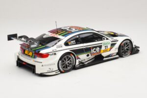 BMW M3 E92 DTM #21 M. Wittmann BMW Team MTEK 2013 Minichamps 1:18 100132221 Kov – obrázek 3 z 8