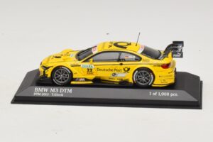 BMW M3 E92 DTM #22 T. Glock BMW Team MTEK DTM 2013 Minichamps 1:43 410132222 Kov