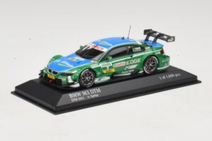BMW M3 E92 DTM #7 A. Farfus BMW Team RBM DTM 2013 Minichamps 1:43 410132207 Kov – obrázek 2 z 4