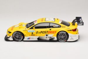 BMW M3 E92 DTM #8 D. Werner BMW Team Schnitzer 2012 Minichamps 1:18 100122208 Kov – obrázek 4 z 8