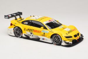 BMW M3 E92 DTM #8 D. Werner BMW Team Schnitzer 2012 Minichamps 1:18 100122208 Kov – obrázek 6 z 8