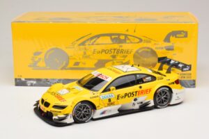 BMW M3 E92 DTM #8 D. Werner BMW Team Schnitzer 2012 Minichamps 1:18 100122208 Kov – obrázek 8 z 8