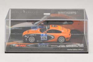 BMW Z4 GT3 Black Falcon #176 24 Hours of Nürburgring 2009 Minichamps 1:43 437092776 Kov – obrázek 4 z 5
